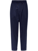 Brunello Cucinelli Wool Drawstring Trousers