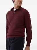 Brunello Cucinelli Wool Polo Shirt