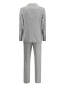 Brunello Cucinelli Wool Blend Double Breasted Suit