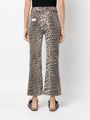 Ganni Organic Cotton Cropped Jeans
