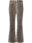 Ganni Organic Cotton Cropped Jeans