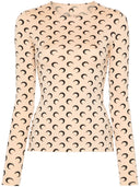 Marine Serre Moon Print Second Skin Top