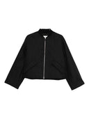 Bomberjacke mit geschlossener Baumwollmischung