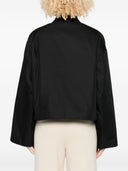 Bomberjacke mit geschlossener Baumwollmischung