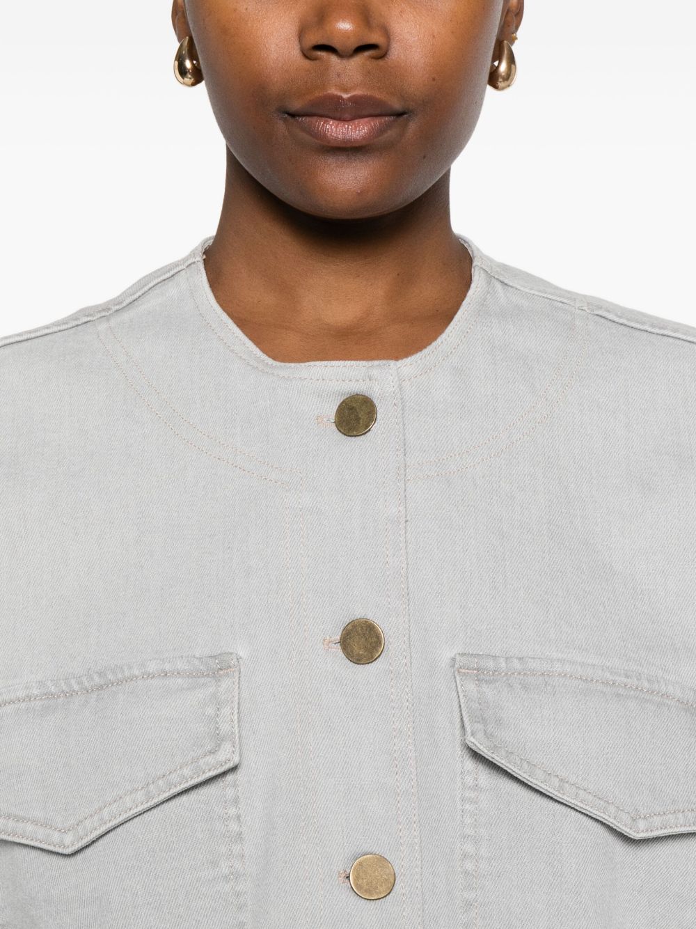 Forte Forte Denim Cotton Overshirt