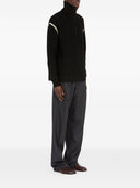 Sweter zamykany wełny Maison Margiela