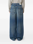 Lukket deni x denim jeans