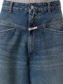Lukket deni x denim jeans