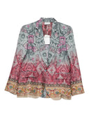 Pierre Louis Mascia Silk Single Breasted Jacket
