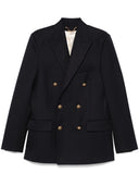 Golden Goose Wool Double Breasted Blazer Jacket