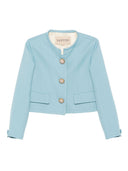 Valentino Short Collarless Jacket