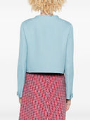 Valentino Short Collarless Jacket