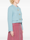 Valentino Short Collarless Jacket