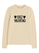 Walentino Chez Valentino wełniany sweter