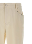 Pantaloni tori di cotone Valentino