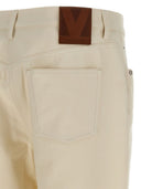 Pantaloni tori di cotone Valentino