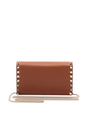 Valentino Garavani Rockstud Leather Portafoglio sulla catena