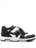Off White Out Of Office Leather Sneakers