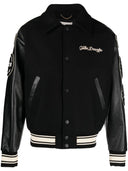 Chaqueta de bombardero de lana de ganso dorado