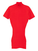 Jacquemus La Robe Maille Castagna Short Dress