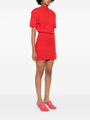 Jacquemus La Robe Maille Castagna Short Dress