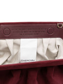 Themoire' Bios Suede Clutch