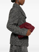 Themoire' Bios Suede Clutch