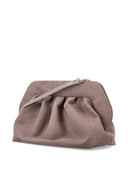 Themoire' Bios Suede Clutch