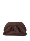 Themoire' Tia Suede Clutch
