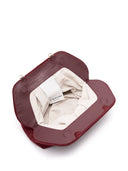 Themoire' Tia Suede Clutch
