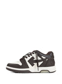 Off White Out Of Office Leather Sneakers
