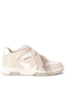 Off White Out Of Office Leather Sneakers