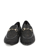 Gucci新的Jordaan GG Crystal Loafers