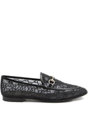 Gucci新的Jordaan GG Crystal Loafers