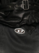 Diesel oval d denim nederdel