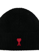 Ami Paris Ami De Coeur Wool Beanie
