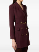 Elisabetta Franchi Double Breasted Short Dress