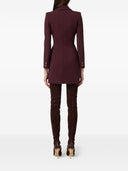 Elisabetta Franchi Double Breasted Short Dress