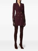 Elisabetta Franchi Double Breasted Short Dress