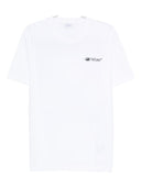 オフホワイトインクアローコットンTシャツ