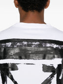オフホワイトインクアローコットンTシャツ