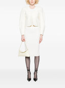 Elisabetta franchi strikket midi nederdel