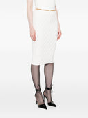Elisabetta franchi strikket midi nederdel