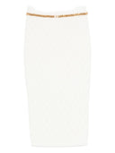 Elisabetta franchi strikket midi nederdel