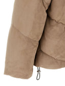 Brunello Cucinelli Leather Short Down Jacket