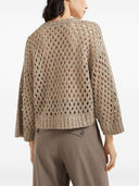 Brunello Cucinelli Open Knit Sweater