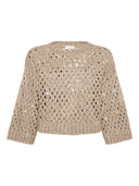 Brunello Cucinelli Open Knit Sweater