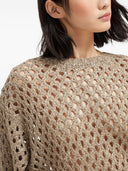 Brunello Cucinelli Open Knit Sweater