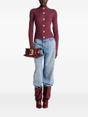 Balmain Crewneck Cardigan
