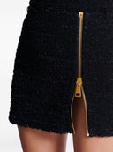 Balmain Tweed Mini Skirt